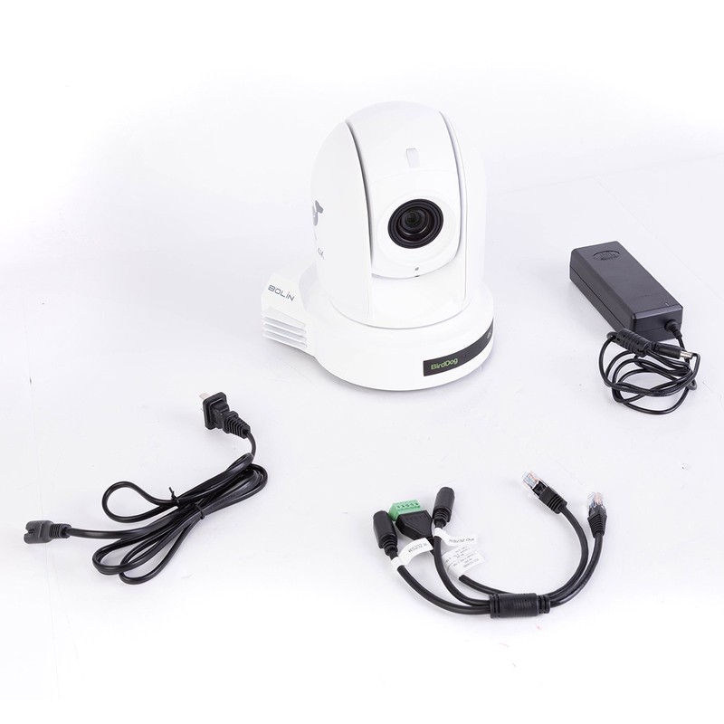 BirdDog P400 8.5MP 4K Full NDI PTZ Camera with Sony Sensor - White SKU#1931259