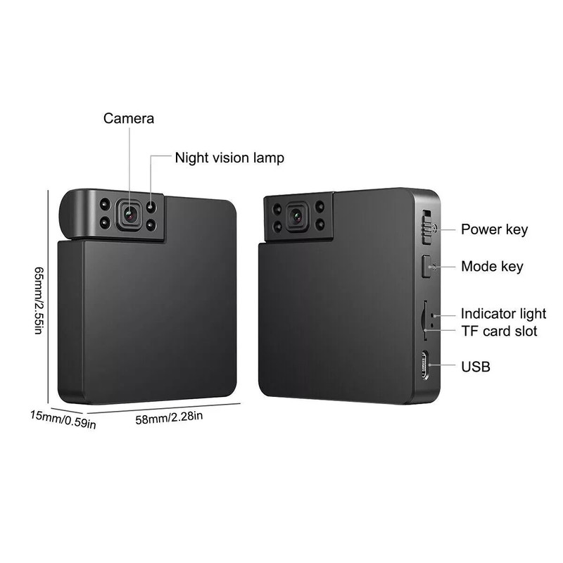 2025 Smart Mini WiFi Camera Wireless 1080P HD Night Cam Home Security gallery