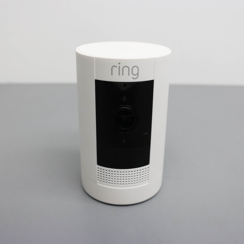 Ring Stick Up Cam Outdoor Wireless Security Camera - White gallery