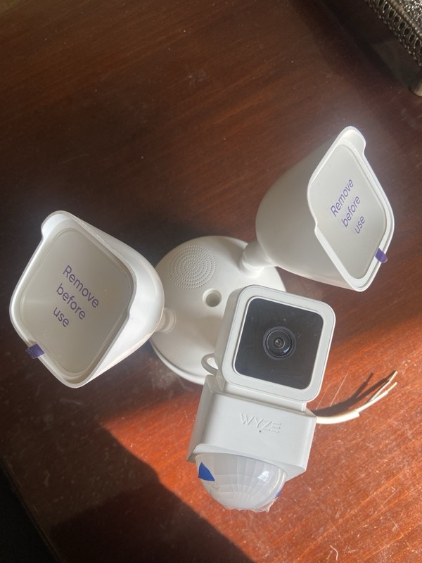 Wired Security Camera With Lights And Speaker-Wyze
