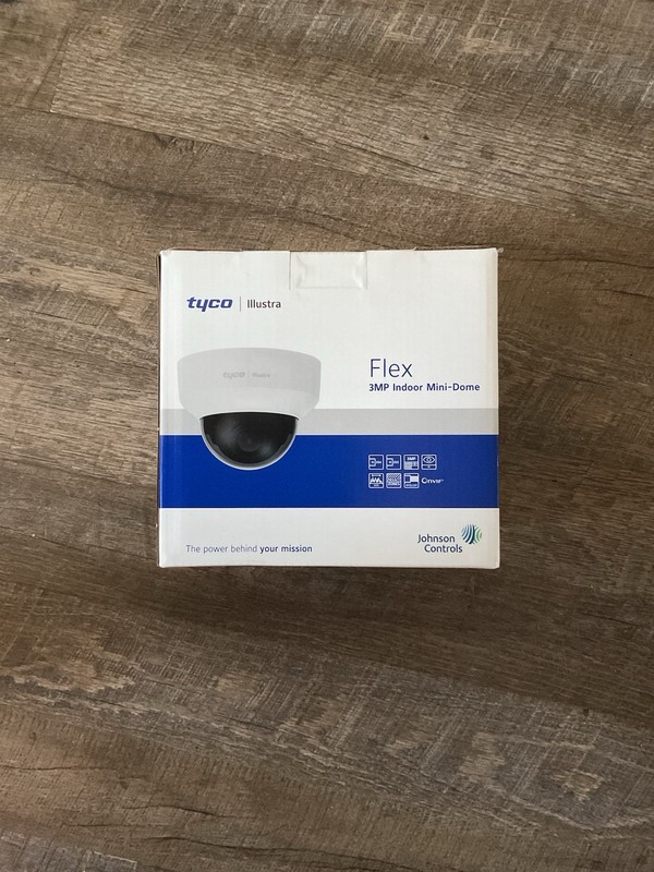 Tyco Illustra Flex 3MP Indoor Mini-Dome White IFS03-D21-AT03