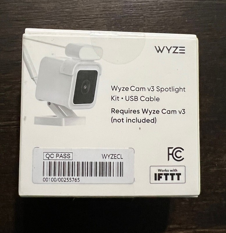 Spotlight For Wyze Cam v3 Color Night Vision 1080p Indoor/Outdoor Video Camera gallery