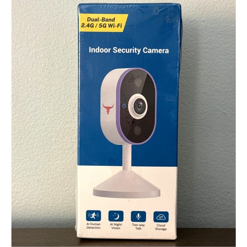 FineLuck C100 Indoor Security Camera AI Night Vision Two-way Talk Wi-Fi NEW gallery