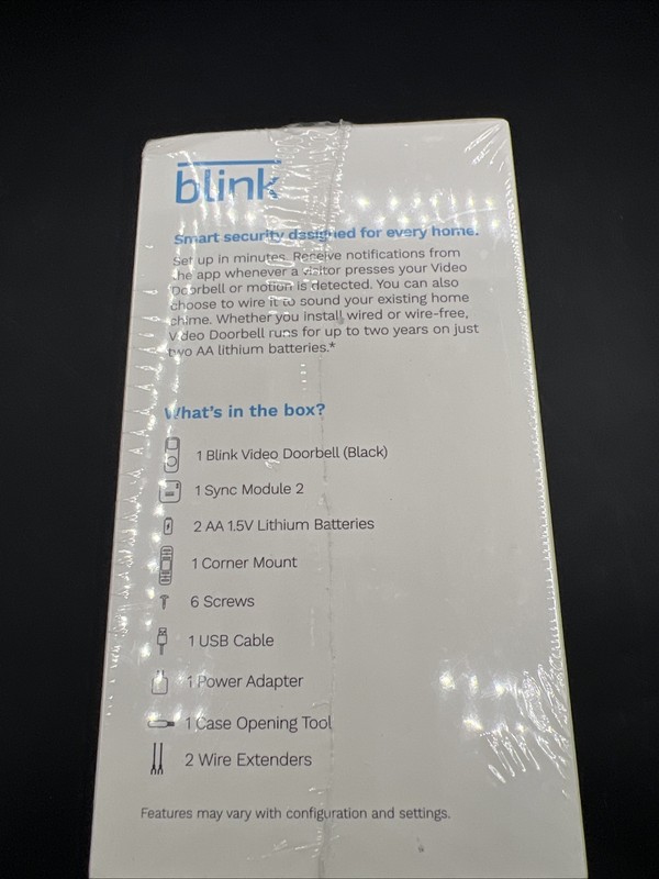 Blink Video Doorbell Plus Sync Module 2 - Battery or Wired -Smart Wi-Fi HD Video gallery