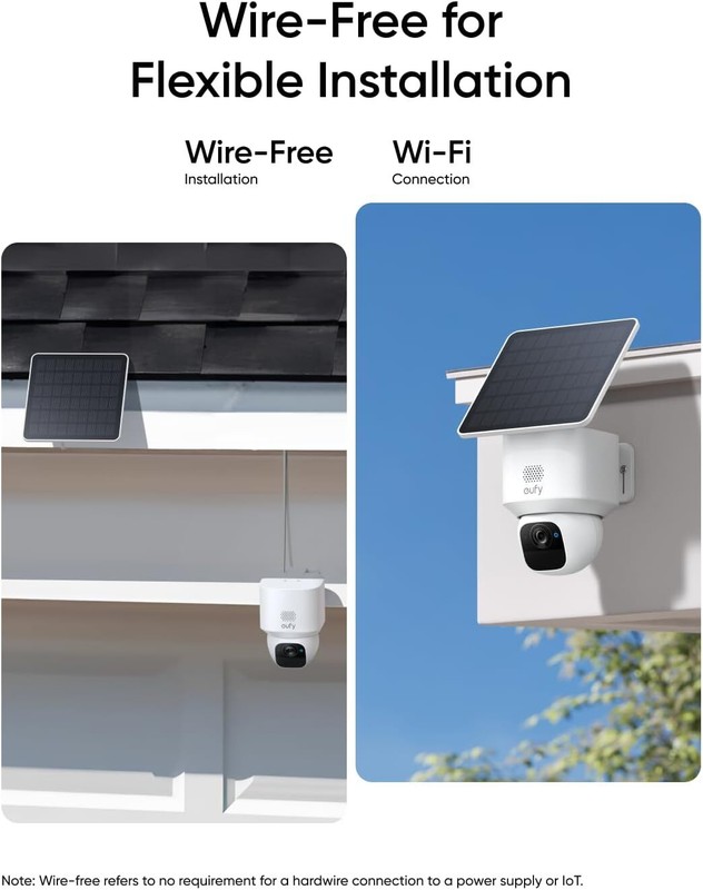 eufy SoloCam E30 Security Cameras Wireless Outdoor Solar Camera Kit 2K 360° Pan gallery