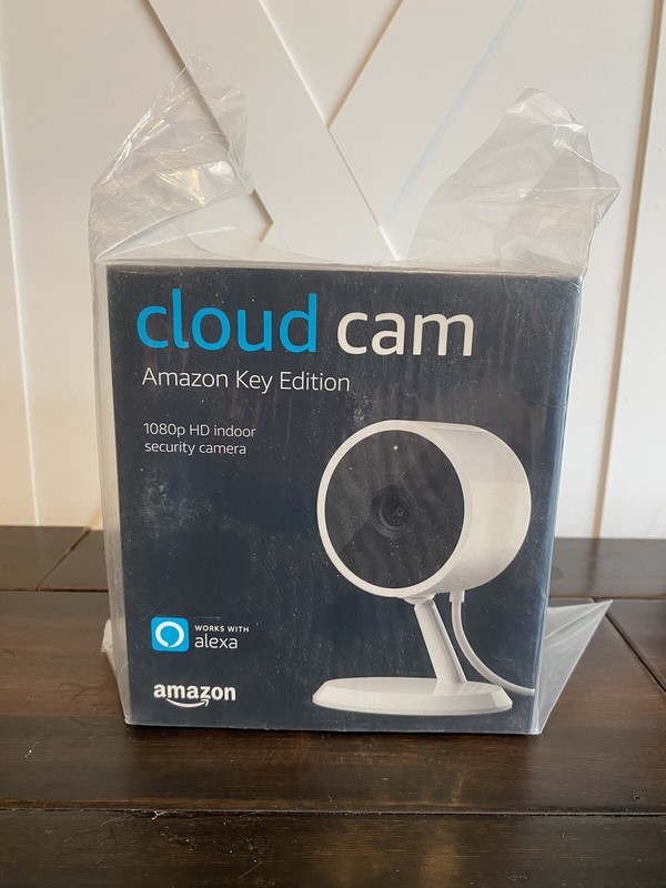 NEW Amazon Cloud Cam Indoor Security Camera 1080P, Alexa, NEW