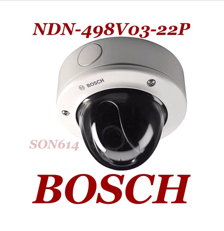 Bosch NDN-498V03-22PS FlexiDome Security IP Color Camera W/ 2.8-10mm IVA WDR NIB