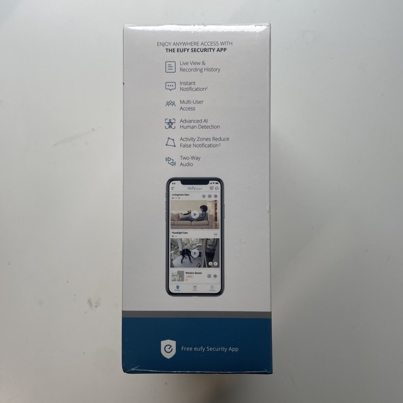 Eufy Security by Anker 1080p Video Doorbell - Black Battery Powered New Sealed gallery