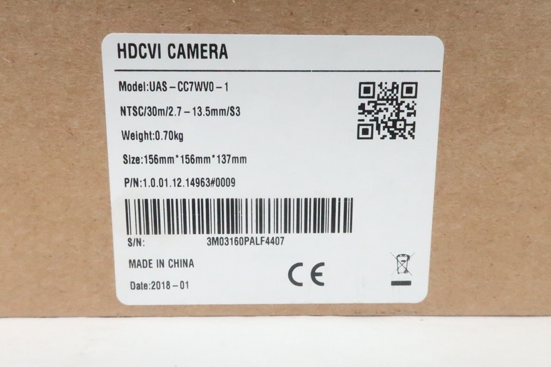 New UAS-CC7WV0-1 Infrared Indoor/Outdoor 1080p 2MP Security Camera gallery