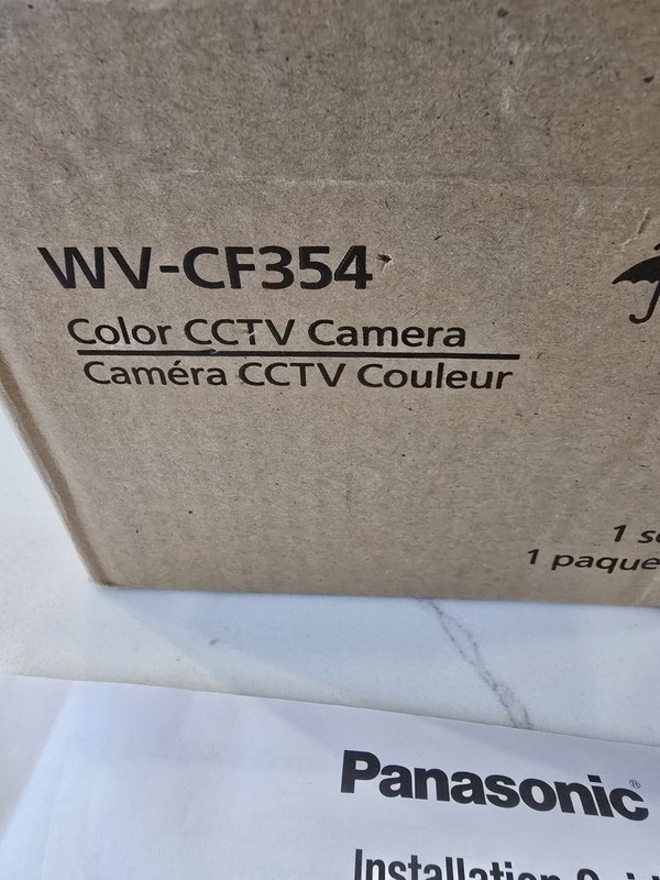 Panasonic WV-CF354 color Camera New BNC analog gallery