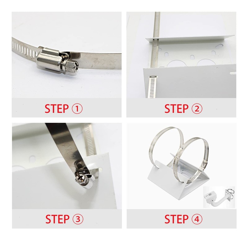 Universal Wall Mounting Bracket with 2 Loops gallery