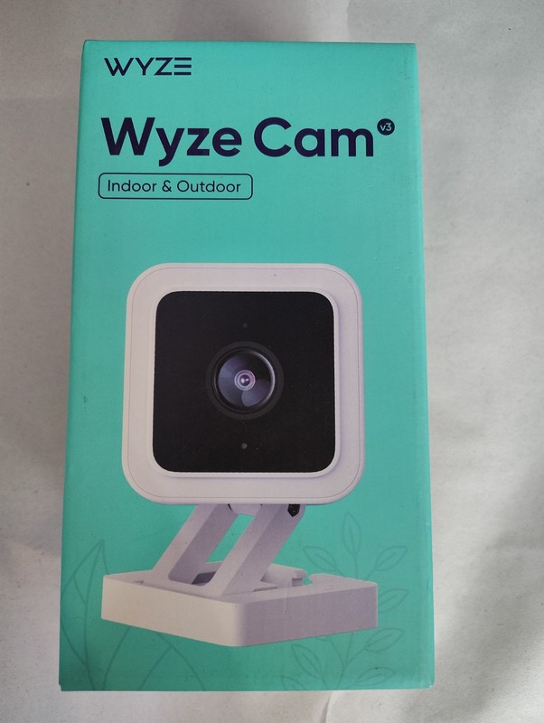 WYZE CAM V3 INDOOR & OUTDOOR +1080P HD WIRED Smart Home Security Camera – NEW