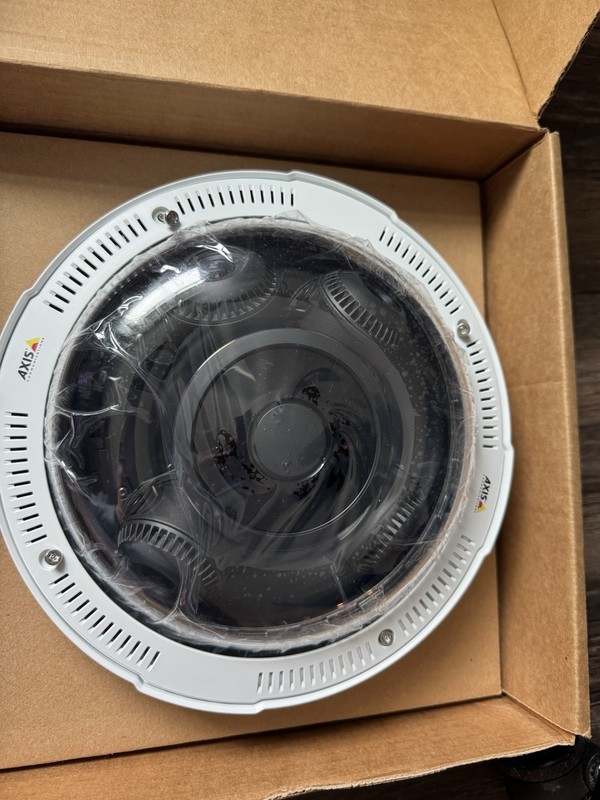 New Open Box Axis P3717-PLE Outdoor 8MP 360° IR Panoramic IP Security Camera
