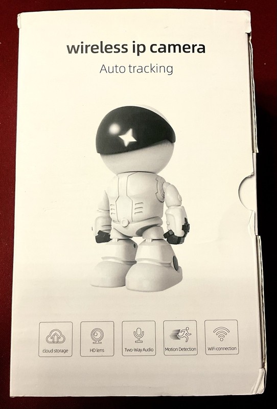 Wireless PTZ IP CCTV camera SV Robot QC1-B 3MP