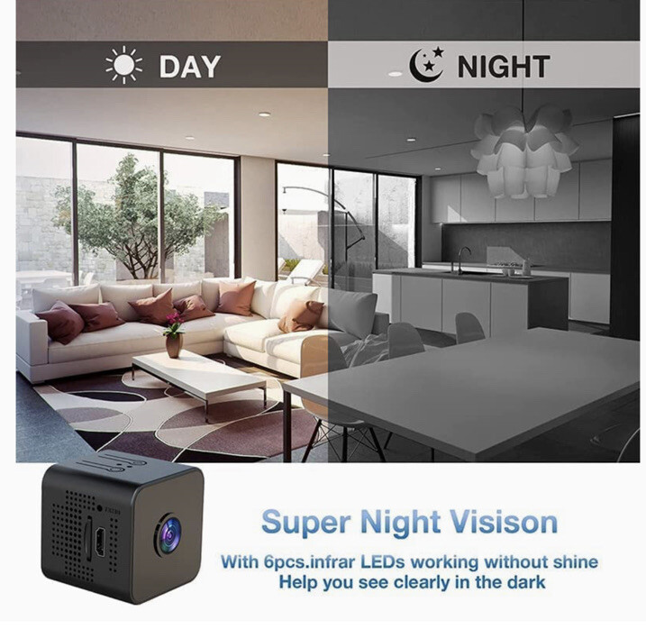 Surveillance-Wi-Fi-sound Motion CameraYalu & Freedom 2023 Upgraded 1080P -Wi-Fi gallery