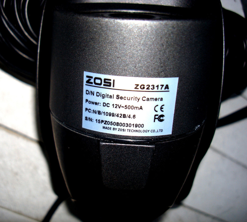 ZOSI ZG2317A Security Camera w/ Night Vision & BCN Cable - Open Box gallery