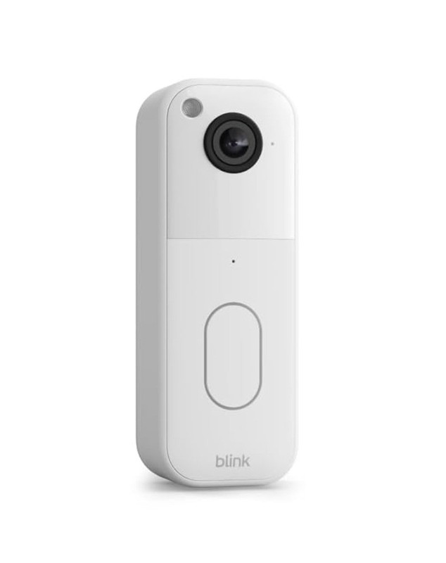 Blink Video Doorbell Camera With Sync Module Core – White (Newest Model, 2025)