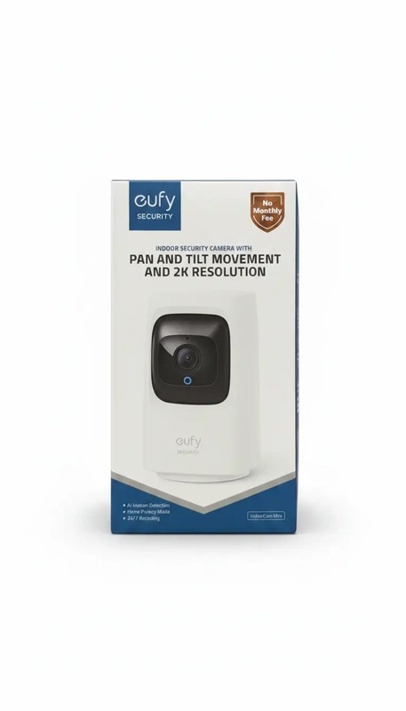 Eufy Indoorcam Mini Pan And Tilt Movement And 2k Resolution