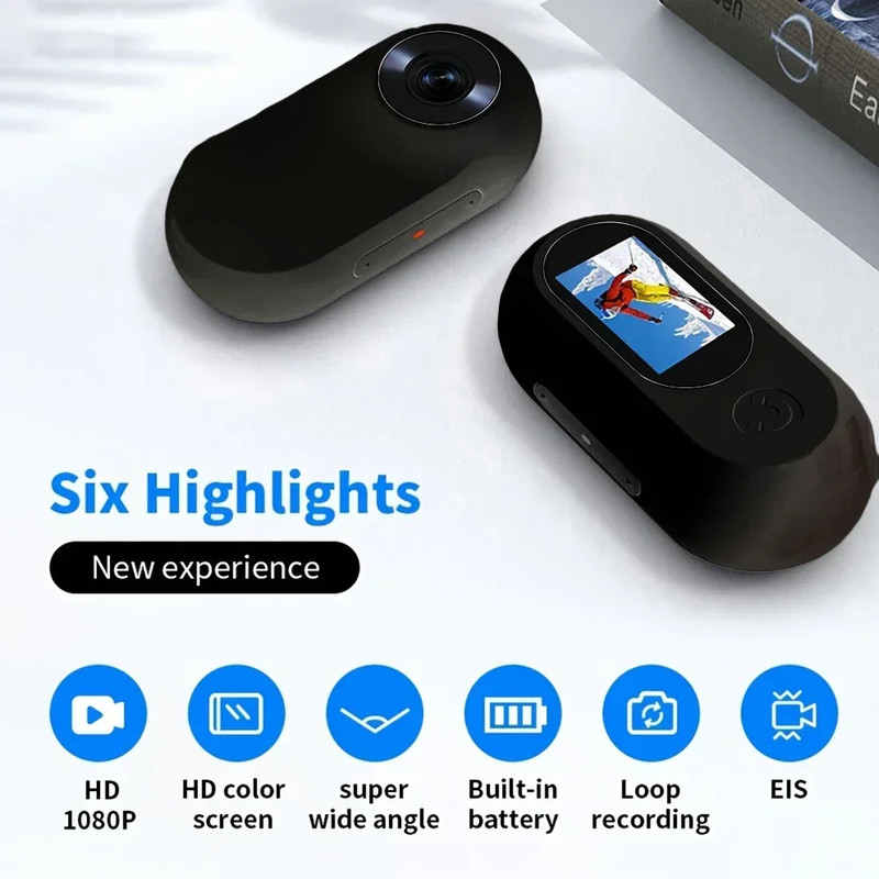 HD 1080P Pet Camera Collar No Wifi Needed, Video Recording Dog & Cat Tracker Col gallery