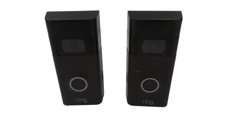 Lot of 2 Ring Video Doorbell 2 1080p HD Video No Battery – Free Shipping