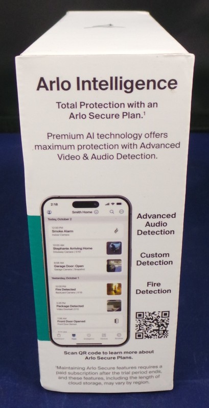 Arlo Essential 3rd GEN Wire-Free Indoor/Outdoor 2K Security Camera White 2 Pack gallery