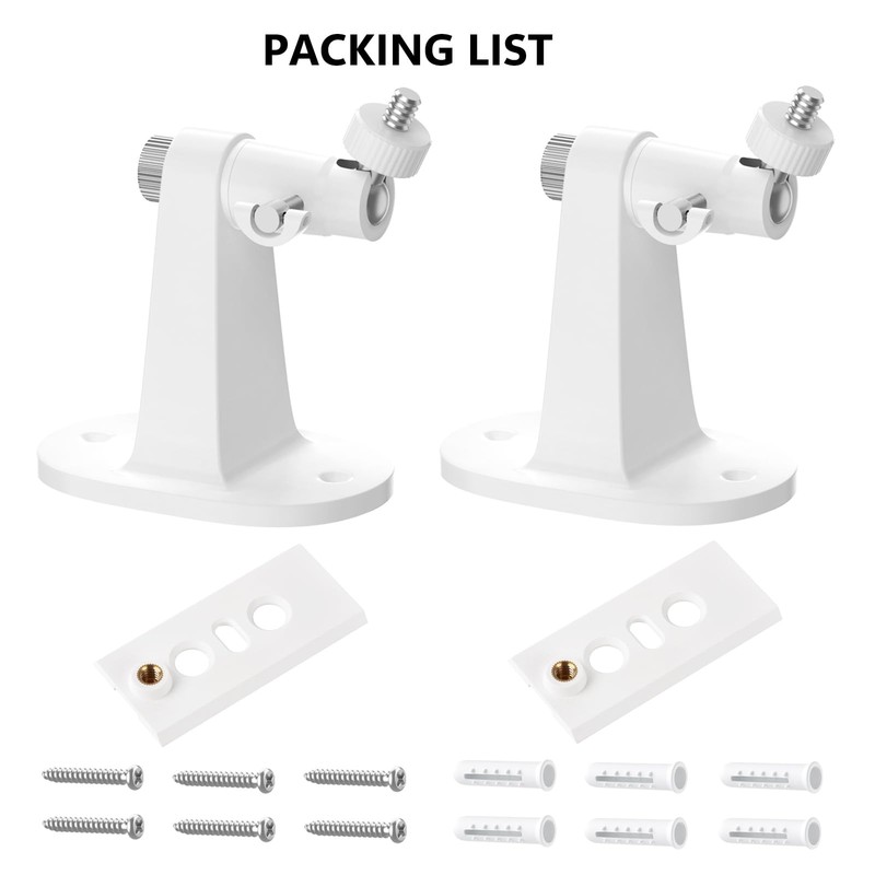 2Pack Adjustable Mounting Bracket for Ring Spotlight Cam Plus/Pro (Battery) and gallery