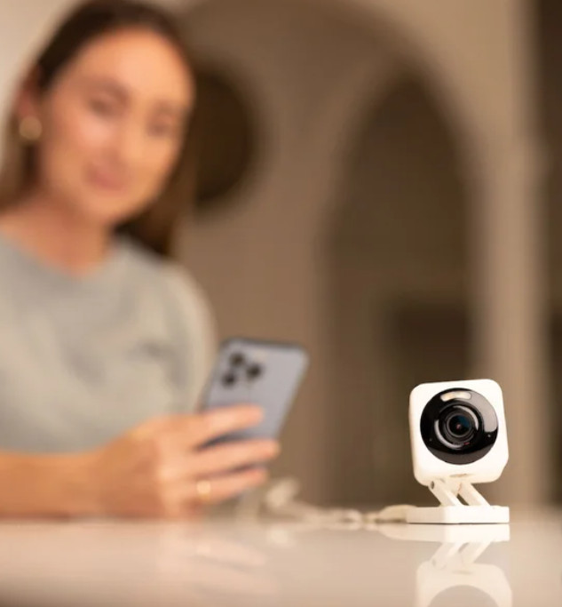 Wyze Cam V4 2K HD Security Camera + 6 Months Cloud, Integrated Spotlight, 2-Pack gallery