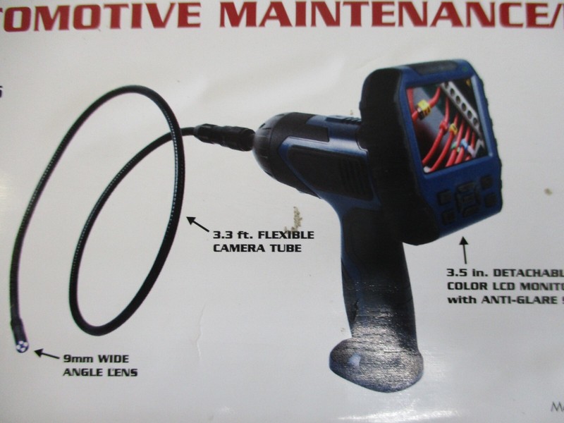 Whistler WIC-5200 3.5-Inch Color Inspection Camera 9MM WIRELESS PERFECT DIY TOOL gallery