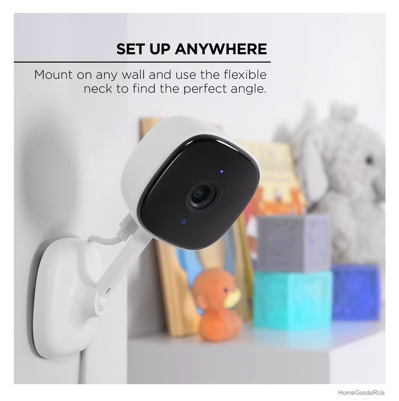 Indoor Security Camera 2 Pack 1080p Wi-Fi Night Vision Two-Way Audio Motion gallery