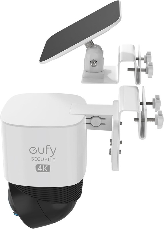 Outdoor Gutter Mount Compatible with Eufy Security 4G LTE Cam S330/SoloCam gallery