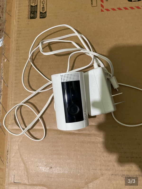 Ring Compact Security Camera in White and Black gallery