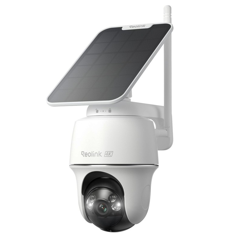 REOLINK First 4K Solar Security Cameras Wireless Outdoor, Argus PT Ultra+Sola…