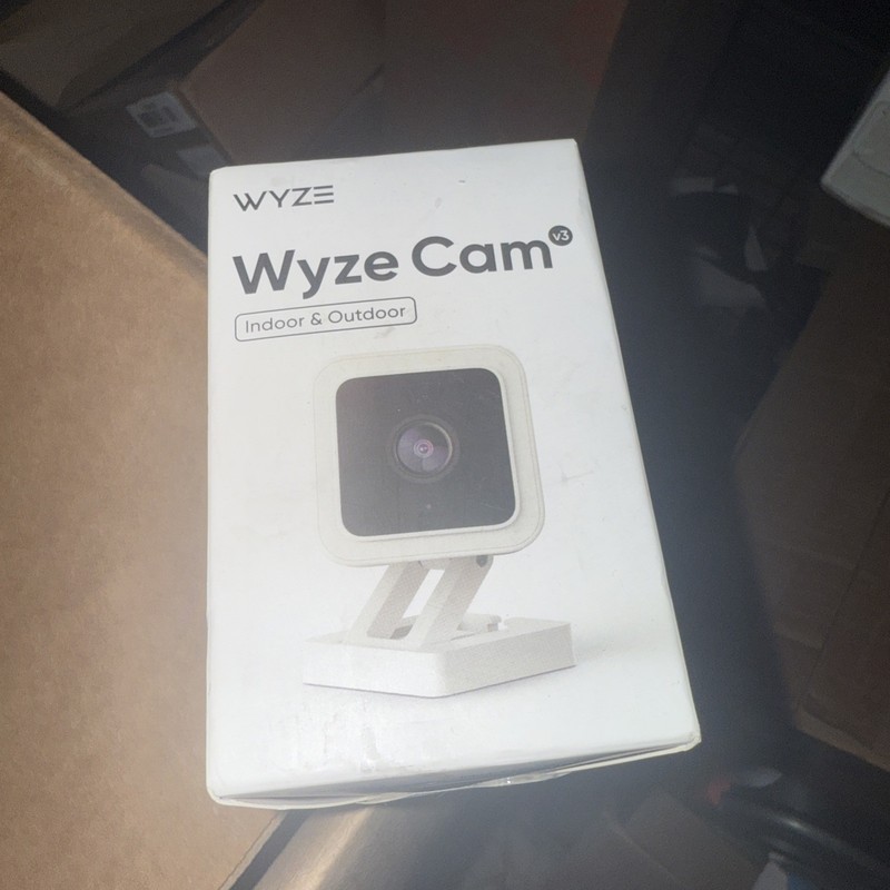 Wyze Cam v3 1080P Indoor/Outdoor Security Cameras, Color, Night Vision, BNIB, 2