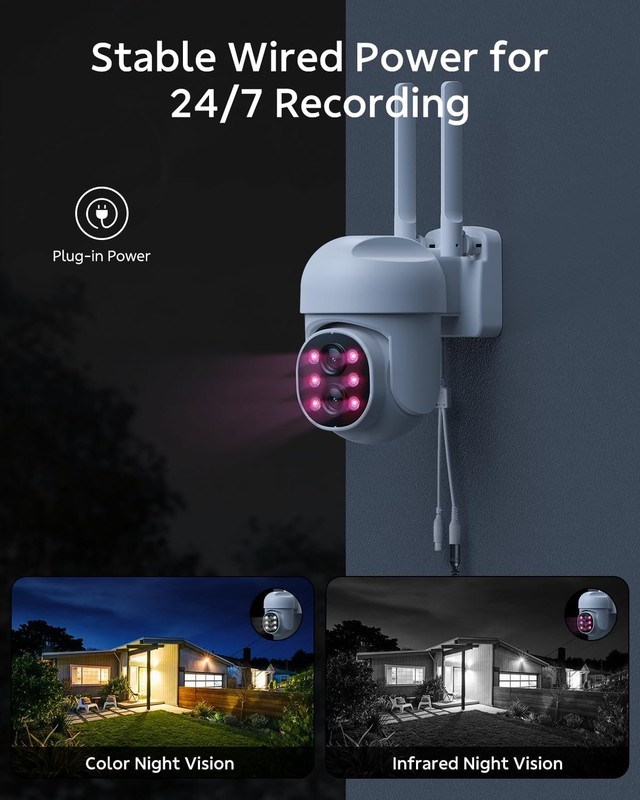 4PCS Wireless Wifi 4MP Security Camera CCTV System 10"Monitor 10CH NVR Audio HDD gallery