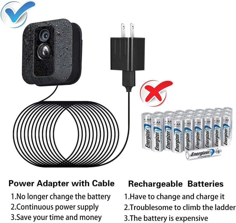 Power Adapter for Blink XT / XT2 & Blink Outdoor (3Rd Gen) Camera, with 25 Ft/7. gallery