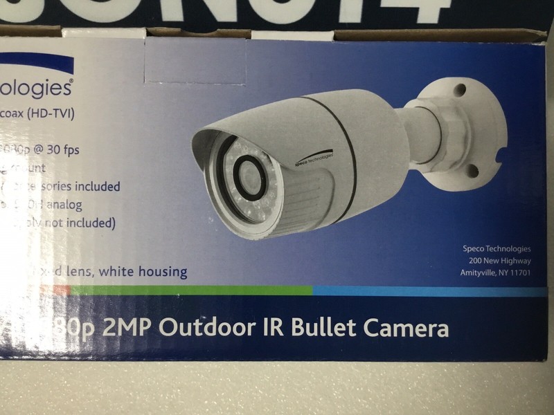 Speco VLB2TW Security Color Camera W/ 2MP 3.6mm HD-TVI 1080P / 960H Analog NEW! gallery