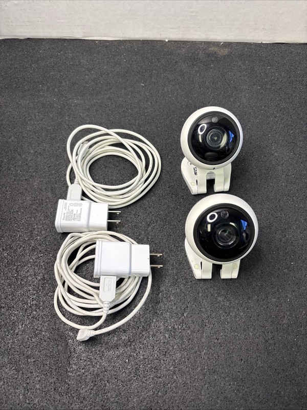 (2-Pack) Samsung Wisenet SNH-V6431BN 1080p Wi-Fi IP Camera