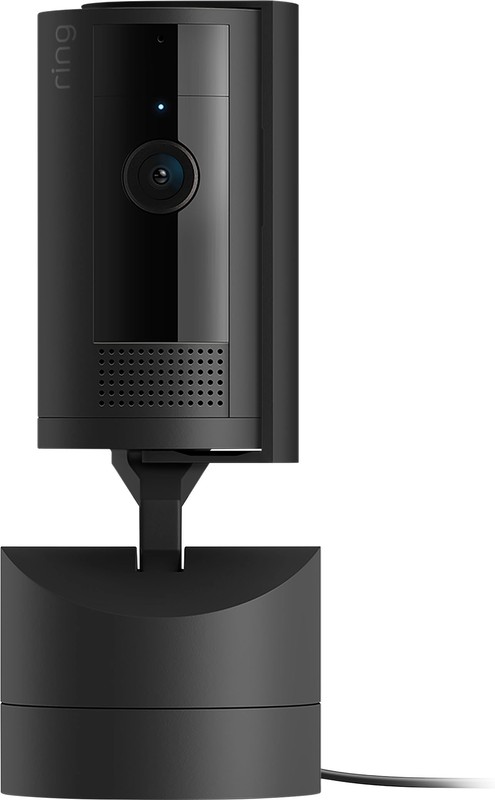 Ring - Pan-Tilt Indoor Security Cam with 360° Horizontal Pan Coverage, Live V...
