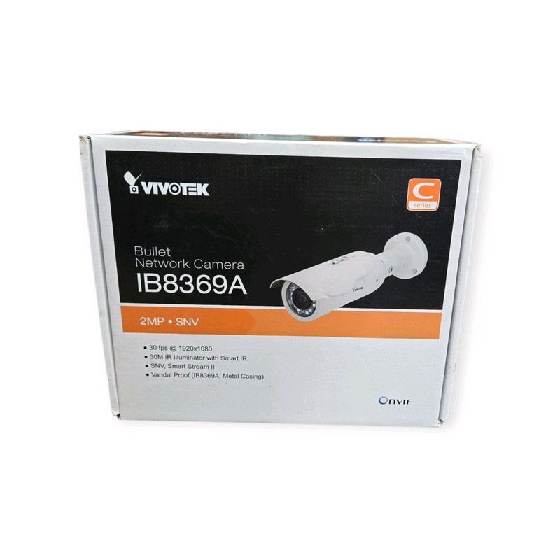 Vivotek IB8369A Bullet Network Camera 2MP SNV Smart IR
