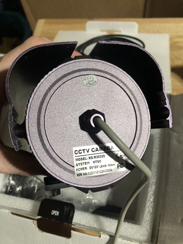 CCTV Purple Camera - KD-R3032S - With Box gallery