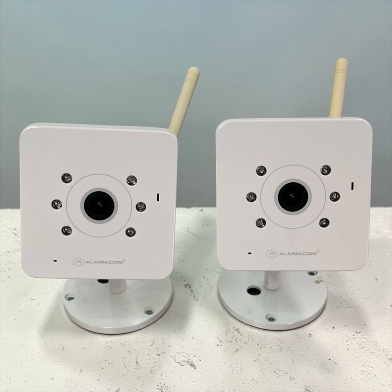 2 Alarm.com Indoor Wireless Fixed IP Camera with Night Vision ADC-V520IR Only