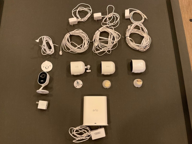 Arlo Ultra Security Camera Bundle – 4 Cameras + SmartHub Base Station
