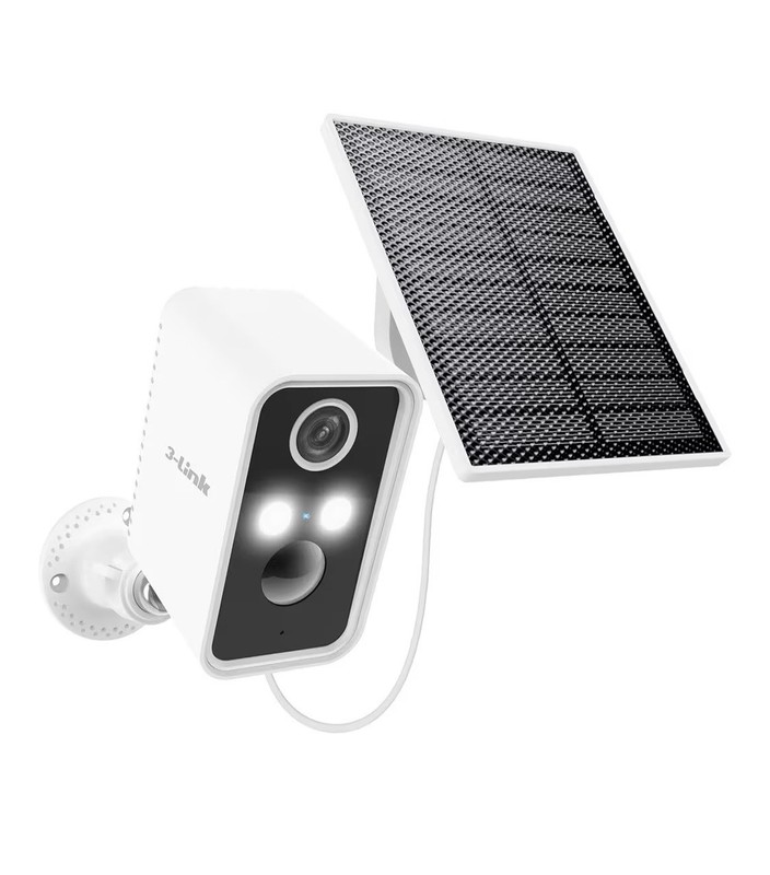 3-Link Solar Camera Outdoor Wireless Security Wi-Fi Night Vision Motion Detect