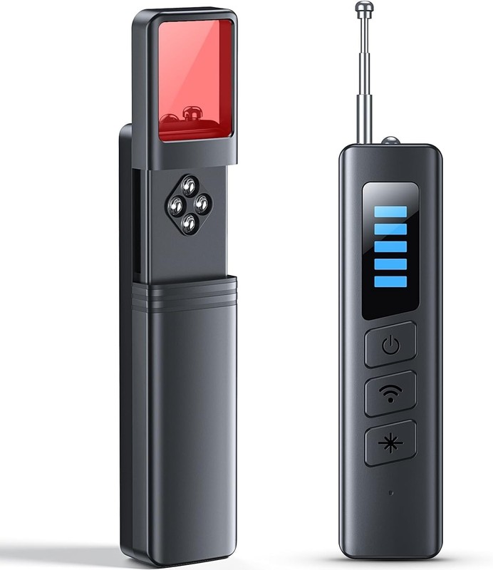 Hidden Camera Detectors, Spy Camera Detector with RF Signal & Infrared Detection