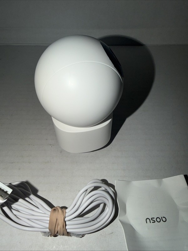 AOSU Indoor Cam P1 Security Camera - 2K 360° Pan Tilt - White gallery