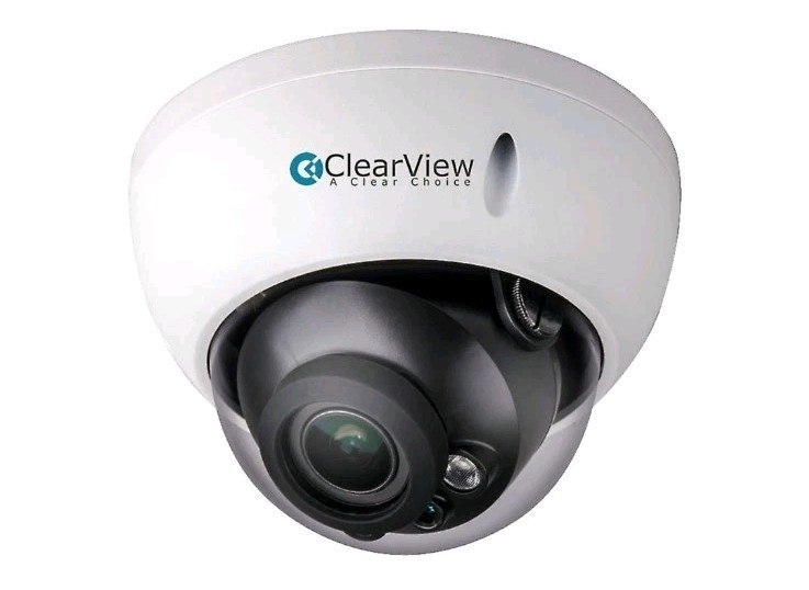 ClearView HD2-D27-M 2.5 Megapixel Weatherproof Turret Dome Security Camera Night