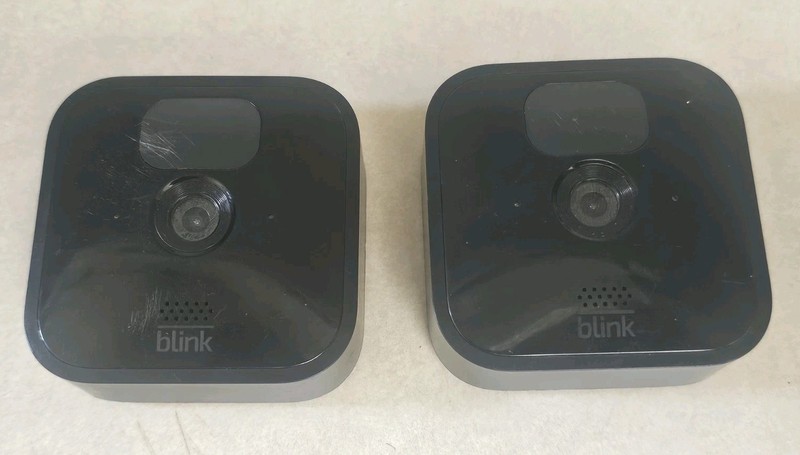 Lot of 2 Blink BCM00400U Indoor Wireless Security Camera Free Shipping