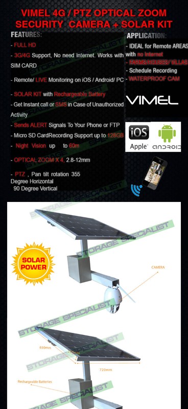 4G Security Camera Farm Home Solar Wireless GSM Alarm Remote View Phone 3G gallery