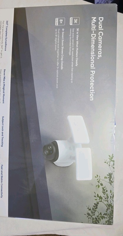 Eufy Floodlight Cam E340 Dual Cameras,see Further,see 360 See Always gallery