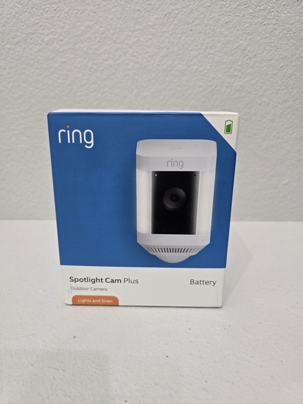 Ring Spotlight Cam Plus, Battery - White gallery